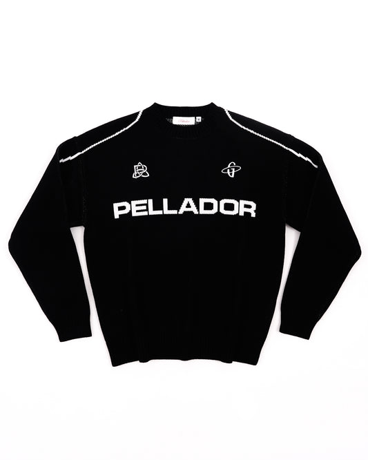 BLACK GLIDERS X PELLADOR KNITTED JUMPER